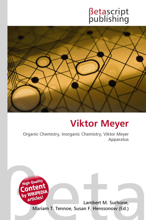 Könyv Viktor Meyer Mariam T. Tennoe