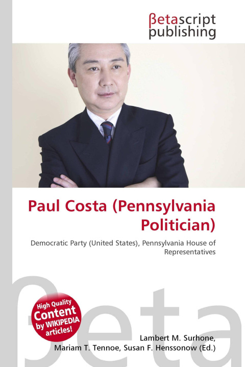 Kniha Paul Costa (Pennsylvania Politician) Mariam T. Tennoe