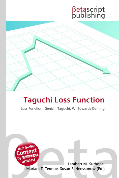 Kniha Taguchi Loss Function Mariam T. Tennoe
