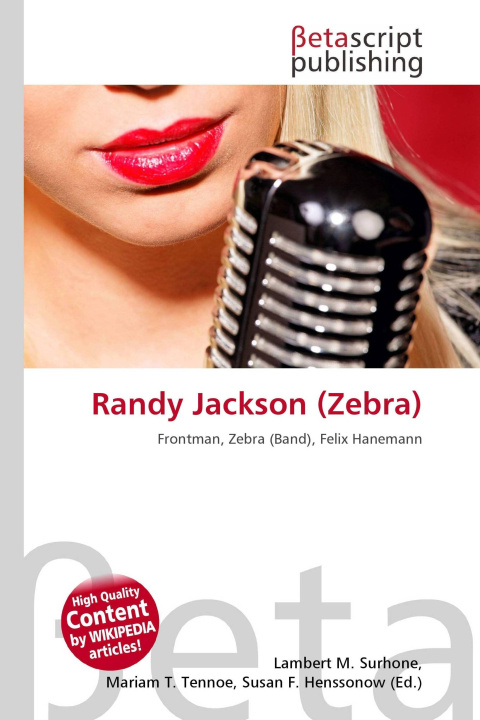 Kniha Randy Jackson (Zebra) Mariam T. Tennoe