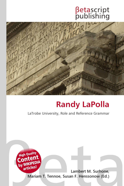 Kniha Randy LaPolla Mariam T. Tennoe