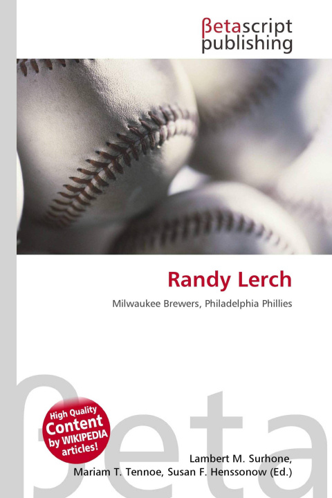 Könyv Randy Lerch Mariam T. Tennoe