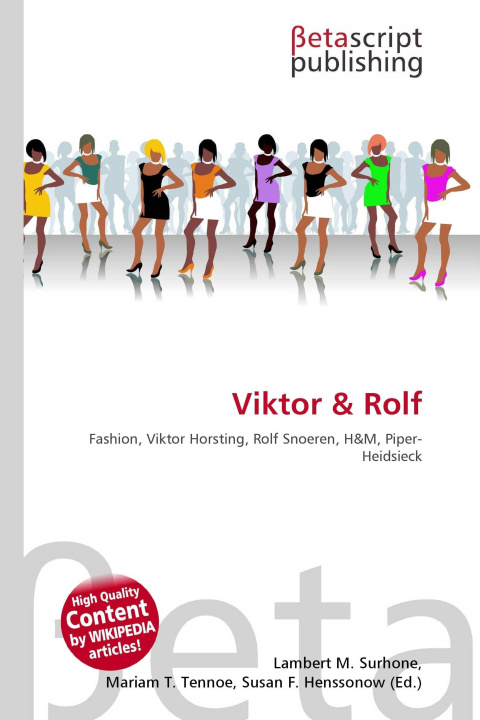 Kniha Viktor & Rolf Mariam T. Tennoe