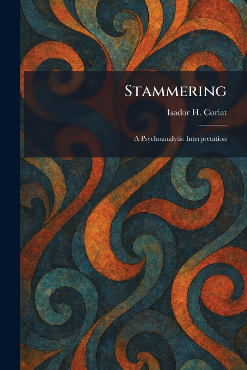 Kniha Stammering Isador H. Coriat