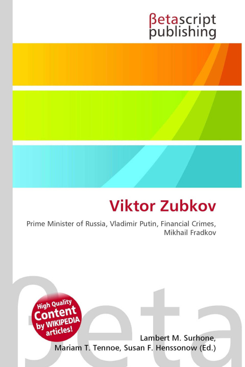 Kniha Viktor Zubkov Mariam T. Tennoe