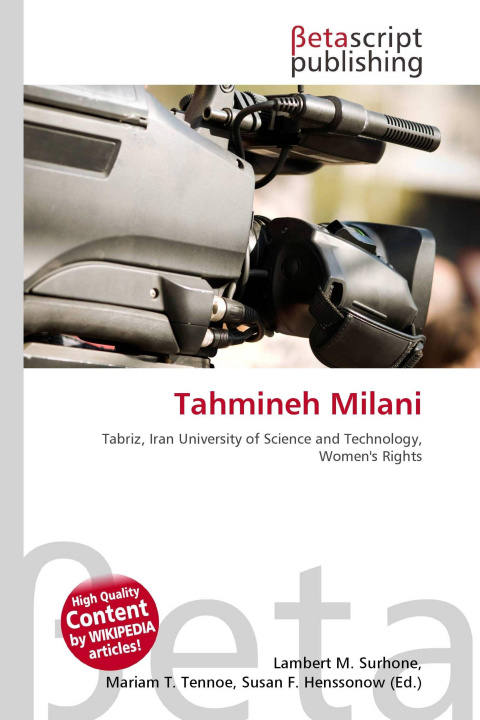 Kniha Tahmineh Milani Mariam T. Tennoe