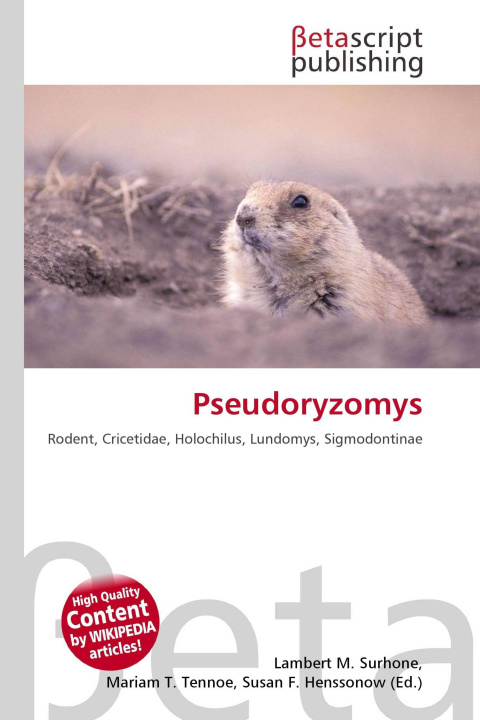 Kniha Pseudoryzomys Mariam T. Tennoe
