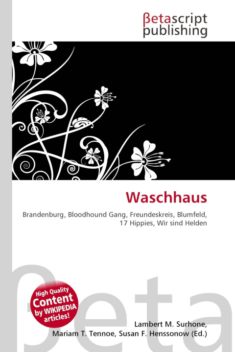 Knjiga Waschhaus Mariam T. Tennoe