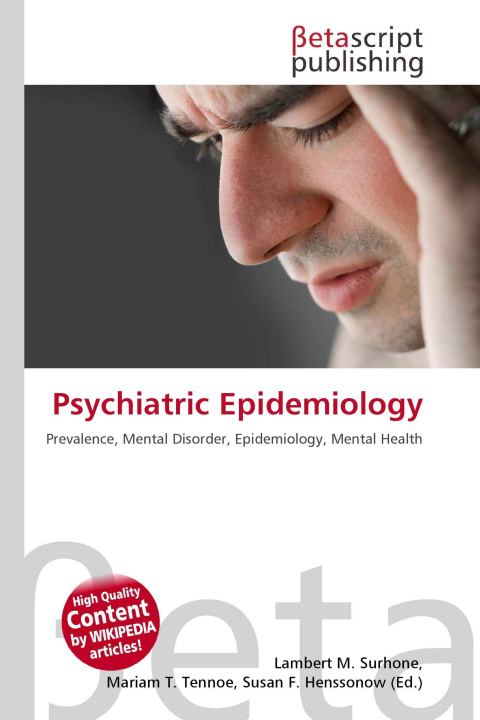 Knjiga Psychiatric Epidemiology Mariam T. Tennoe