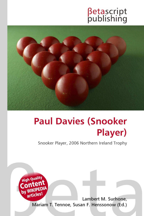 Carte Paul Davies (Snooker Player) Mariam T. Tennoe