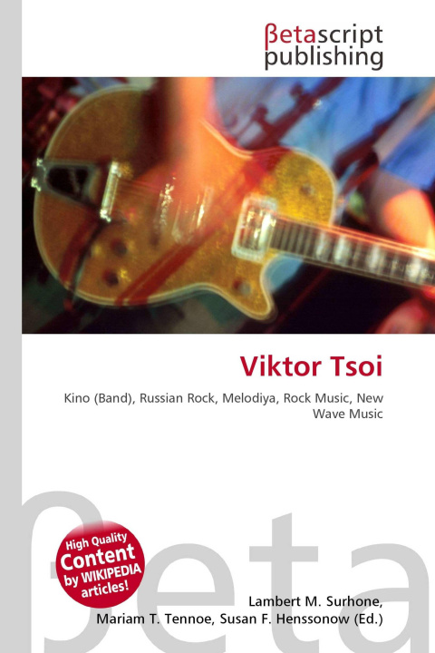 Kniha Viktor Tsoi Mariam T. Tennoe