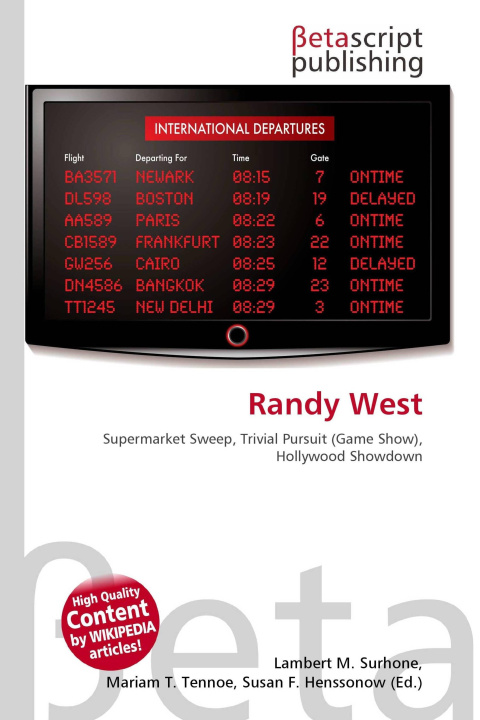 Knjiga Randy West Mariam T. Tennoe