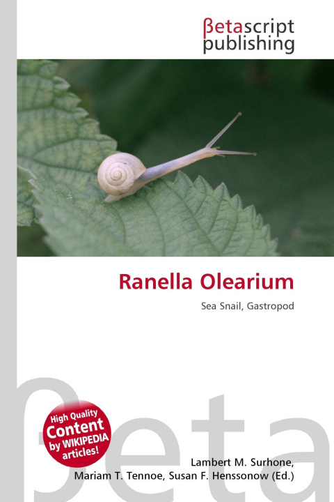 Kniha Ranella Olearium Mariam T. Tennoe