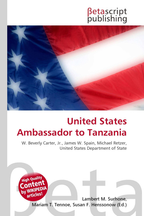 Kniha United States Ambassador to Tanzania Mariam T. Tennoe