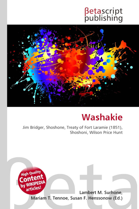 Kniha Washakie Mariam T. Tennoe