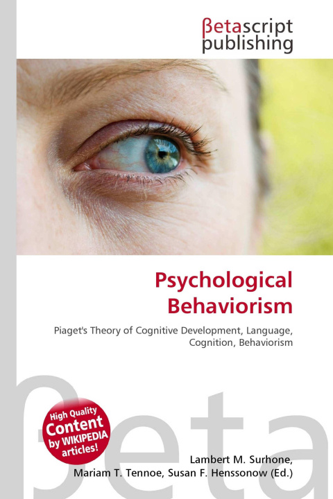 Kniha Psychological Behaviorism Mariam T. Tennoe