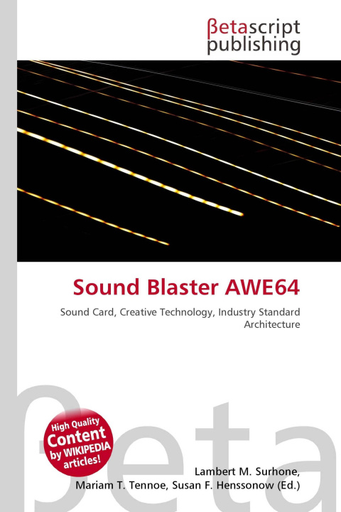 Kniha Sound Blaster AWE64 Mariam T. Tennoe