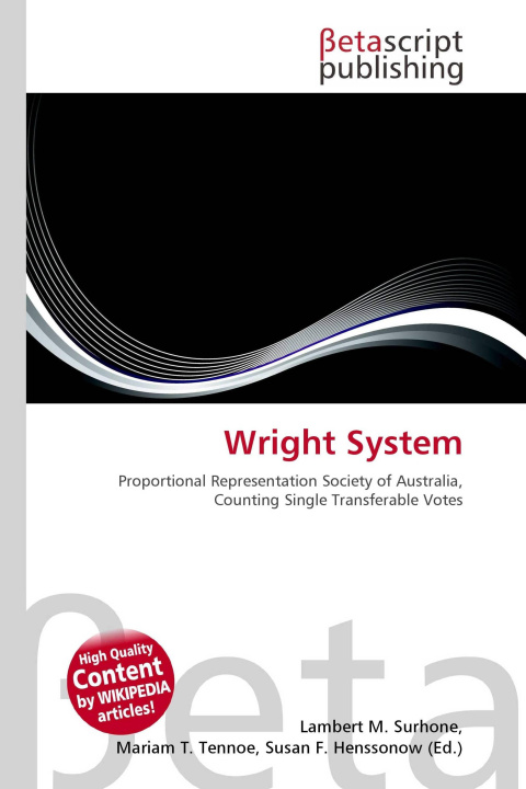 Könyv Wright System Mariam T. Tennoe