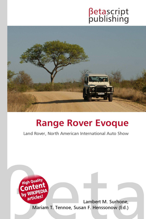 Kniha Range Rover Evoque Mariam T. Tennoe