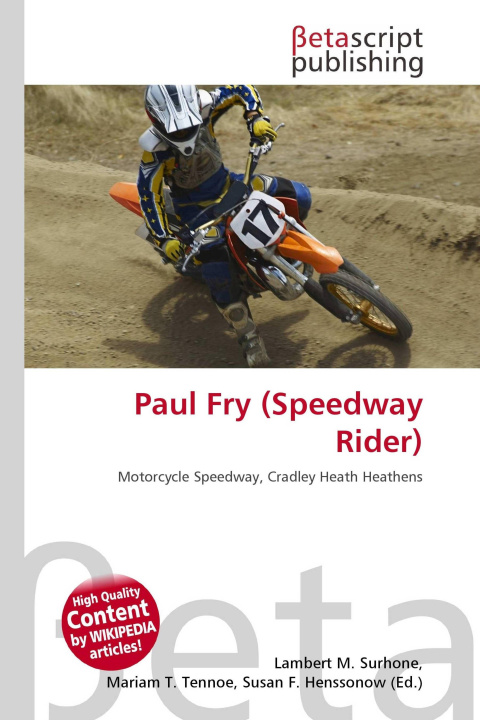 Kniha Paul Fry (Speedway Rider) Mariam T. Tennoe