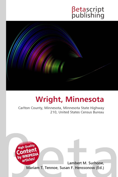 Kniha Wright, Minnesota Mariam T. Tennoe