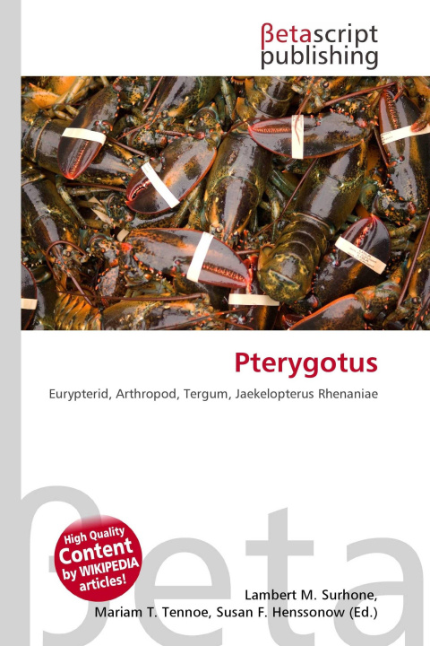 Kniha Pterygotus Mariam T. Tennoe