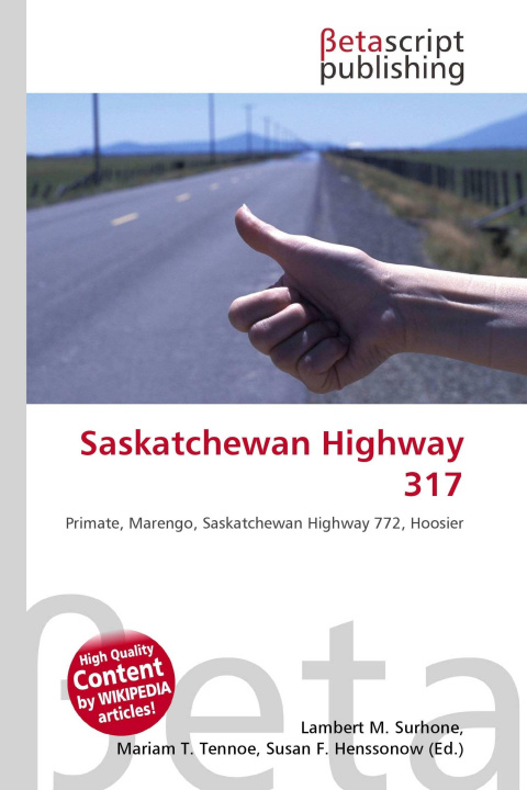 Kniha Saskatchewan Highway 317 Mariam T. Tennoe