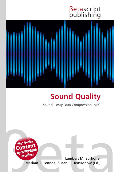 Knjiga Sound Quality Mariam T. Tennoe