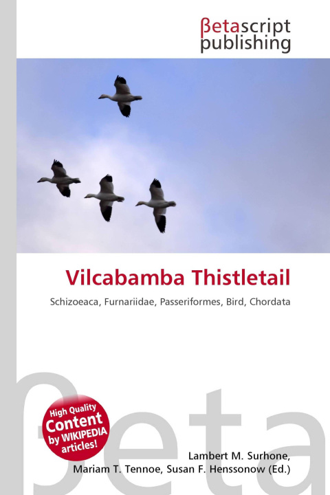 Kniha Vilcabamba Thistletail Mariam T. Tennoe
