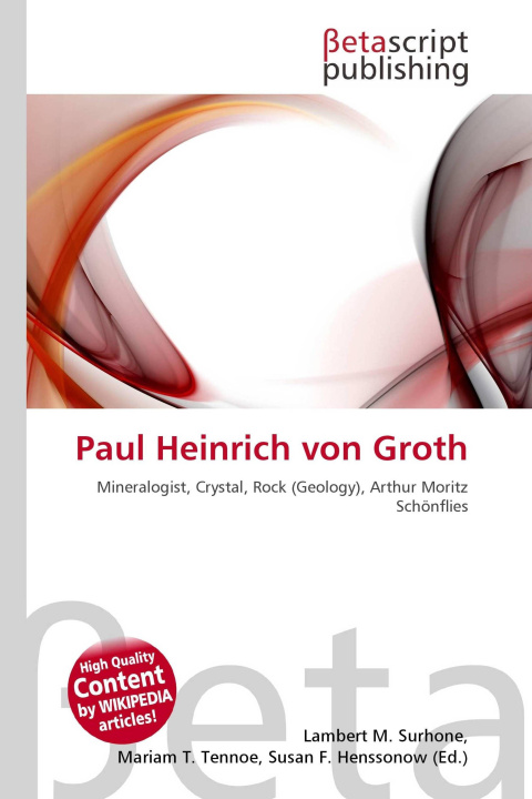 Kniha Paul Heinrich von Groth Mariam T. Tennoe