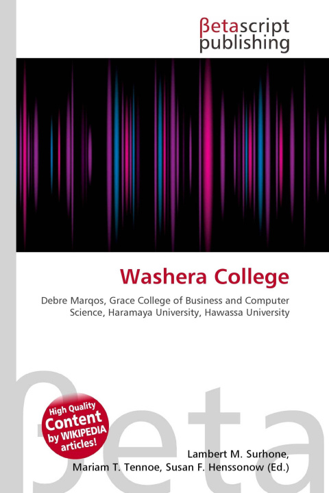 Kniha Washera College Mariam T. Tennoe