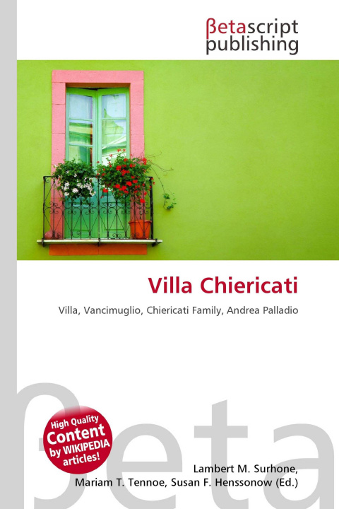 Kniha Villa Chiericati Mariam T. Tennoe
