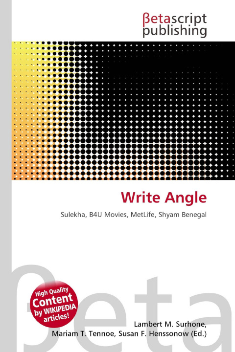 Könyv Write Angle Mariam T. Tennoe