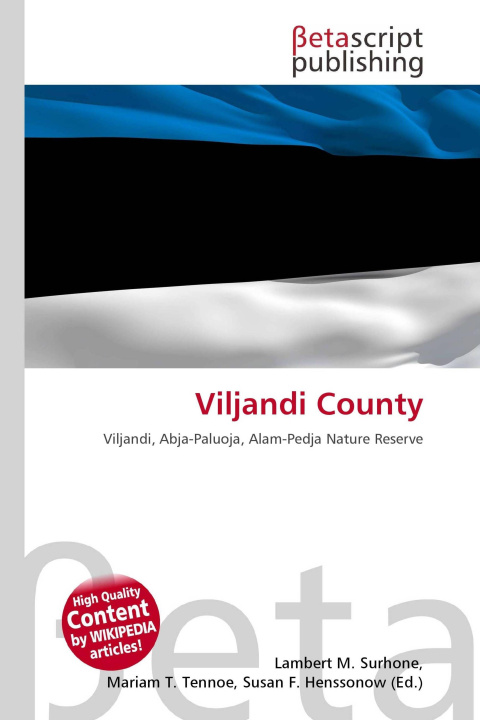Kniha Viljandi County Mariam T. Tennoe