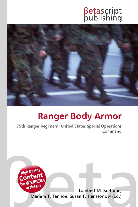 Knjiga Ranger Body Armor Mariam T. Tennoe