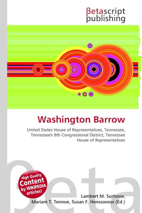 Kniha Washington Barrow Mariam T. Tennoe