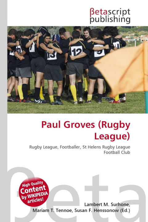 Kniha Paul Groves (Rugby League) Mariam T. Tennoe