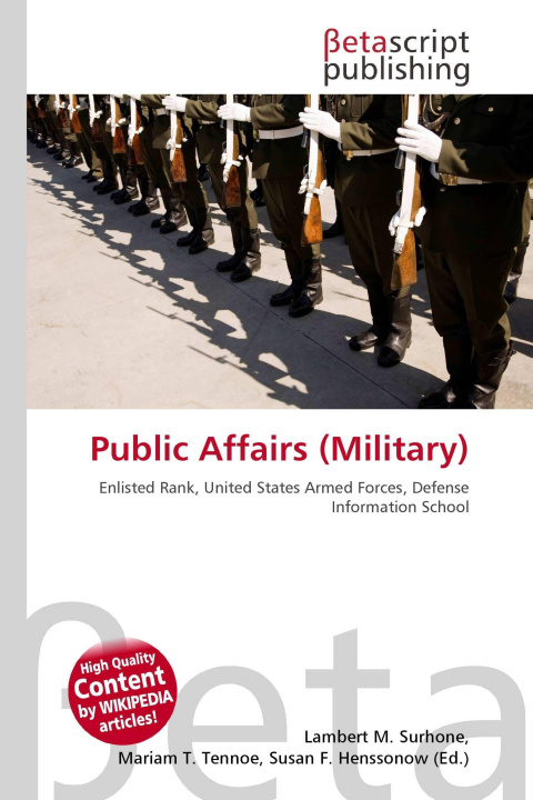 Kniha Public Affairs (Military) Mariam T. Tennoe