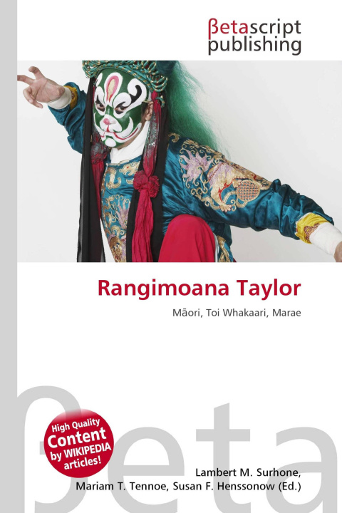 Kniha Rangimoana Taylor Mariam T. Tennoe