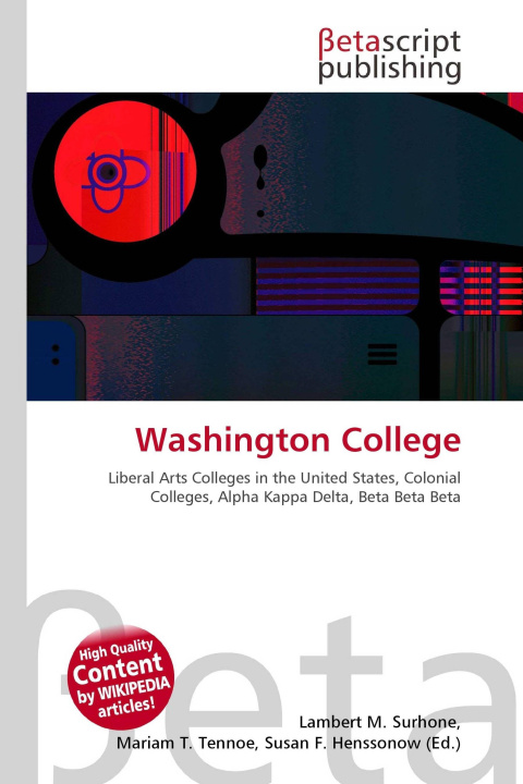 Kniha Washington College Mariam T. Tennoe