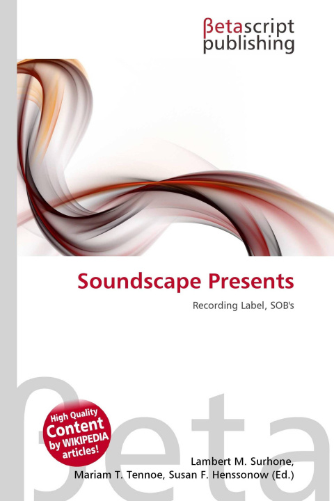Kniha Soundscape Presents Mariam T. Tennoe