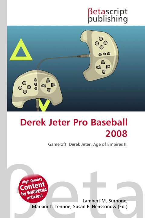 Kniha Derek Jeter Pro Baseball 2008 Mariam T. Tennoe