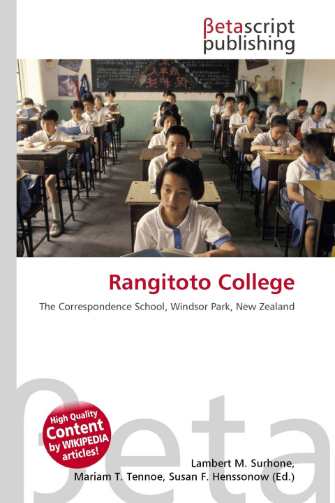 Kniha Rangitoto College Mariam T. Tennoe