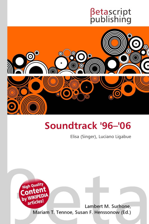 Kniha Soundtrack '96-'06 Mariam T. Tennoe