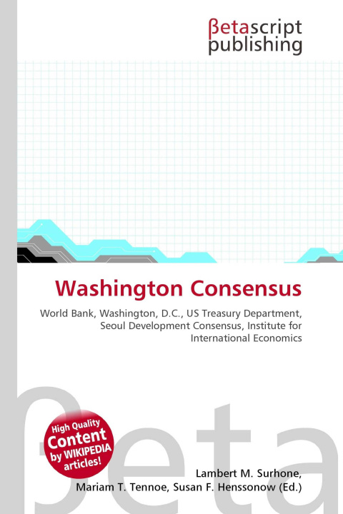 Kniha Washington Consensus Mariam T. Tennoe