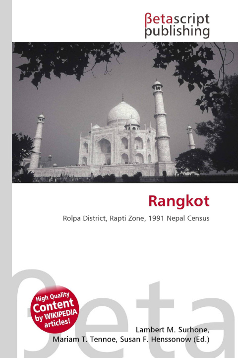 Kniha Rangkot Mariam T. Tennoe