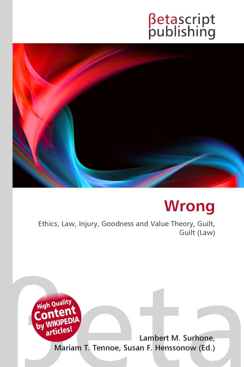 Kniha Wrong Mariam T. Tennoe