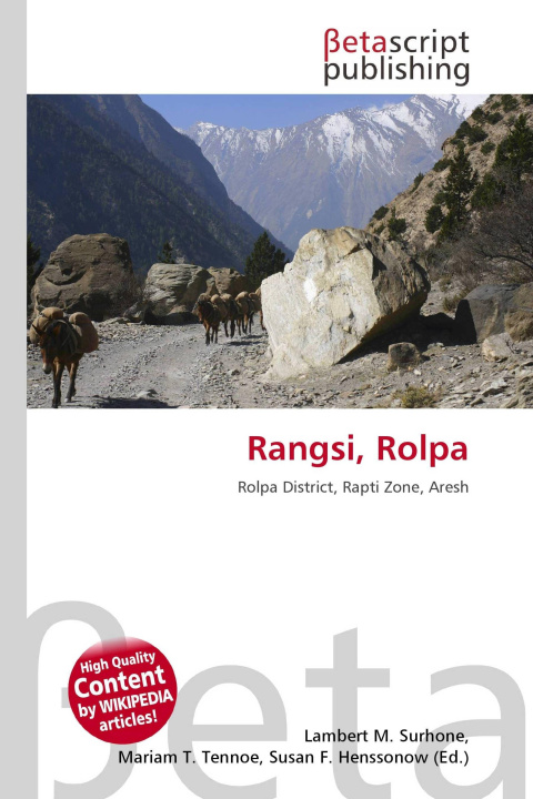 Kniha Rangsi, Rolpa Mariam T. Tennoe