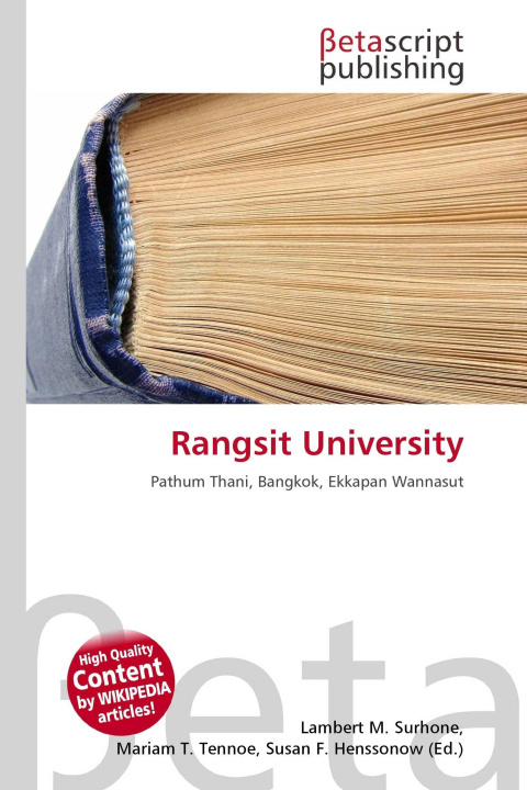 Kniha Rangsit University Mariam T. Tennoe