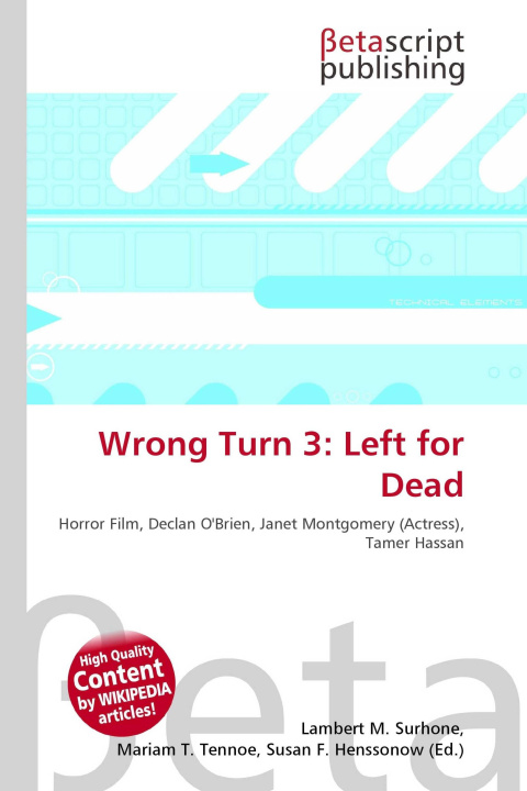 Kniha Wrong Turn 3: Left for Dead Mariam T. Tennoe